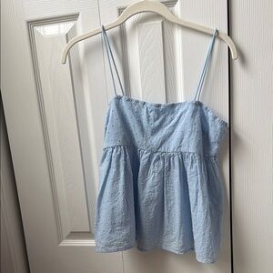 Baby Doll Baby Blue Top